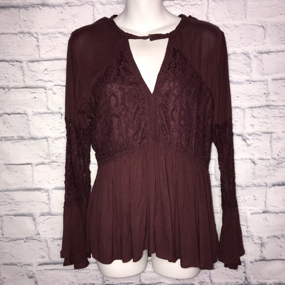 AEO Bell Sleeve Blouse